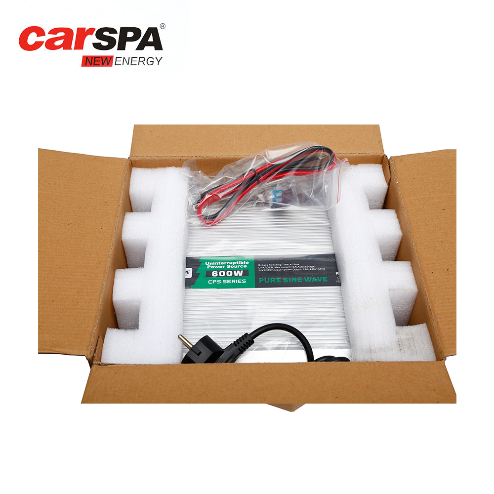 CPS600-600 Watt Pure Sine Wave Car Power Inverter With USB Port With Battery Charger Function